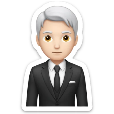 business investor person sticker