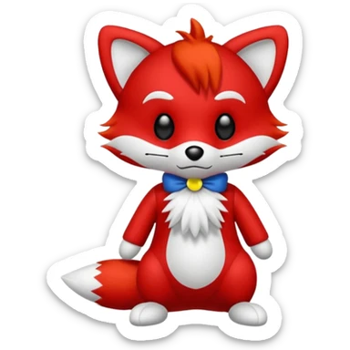 Tails doll sticker