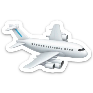 Airplane sticker