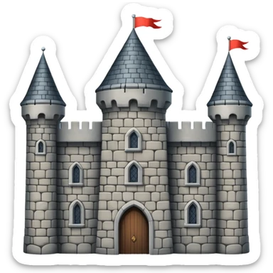 castle house  sticker