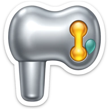 Un cadera para uso medico sticker