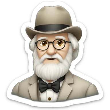 charles darwin sticker