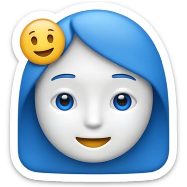generate a small emoji for the word AI sticker