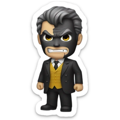Batman Two-Face sticker
