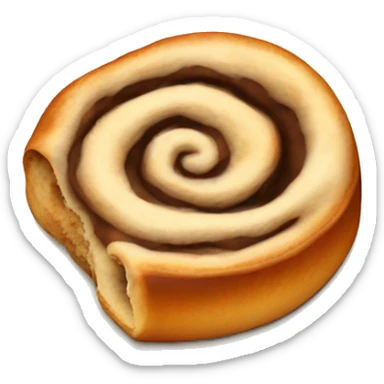 Cinnamon roll sticker