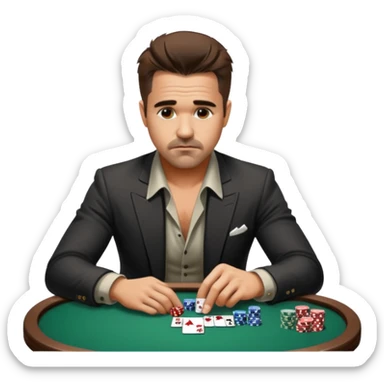 colin farrell gambling sticker
