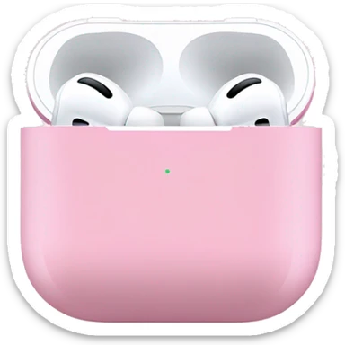 AirPods Pro pink sticker
