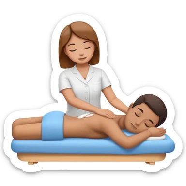 massage sticker