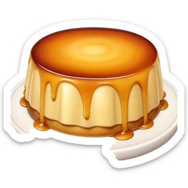 Flan sticker