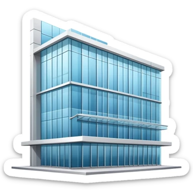 building with supplier emphasis sticker