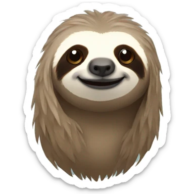 sloth sticker