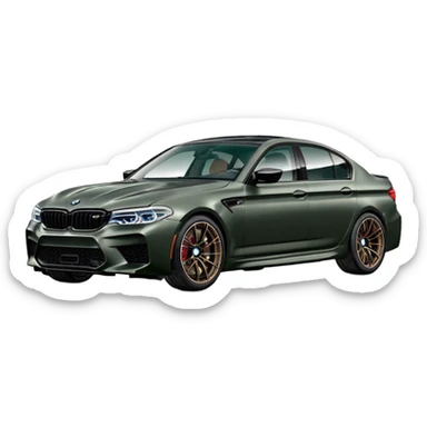Bmw m5 cs sticker