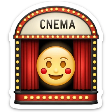 Cinema sticker
