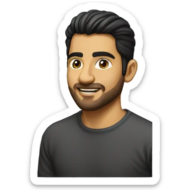 ALI HAIDER ON T-shirt sticker