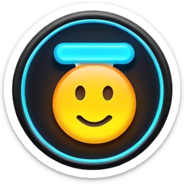 Neon signboard sticker