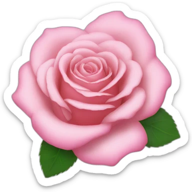 rose realistic sticker