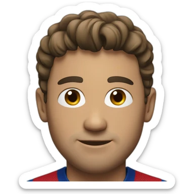 Fcb player sticker