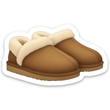 UGG slippers  sticker