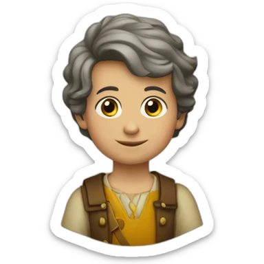 casimir de l'ile aux enfants sticker