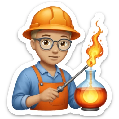 Glass Blower sticker