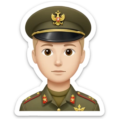 Солдат русской армии 2024 sticker