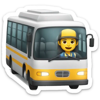 motorista de onibus sticker