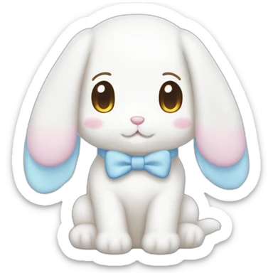 cinnamoroll from sanrio, bunny, rabbit sticker