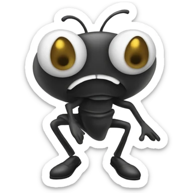 Bug tap dancing sticker