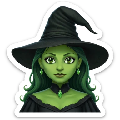 wicked elphaba cynthia erivo sticker