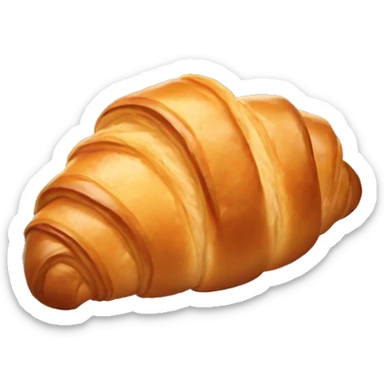 Croissant sticker