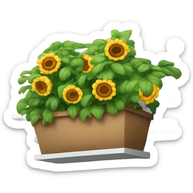 On care sare de pe bloc sticker