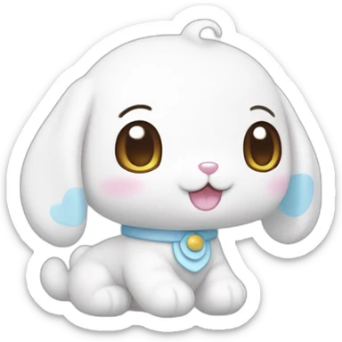 cinnamoroll from hello kitty sticker