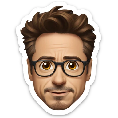 Robert Downey Jr. sticker