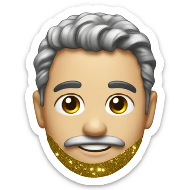 SCHLEIFE mit glitter sticker