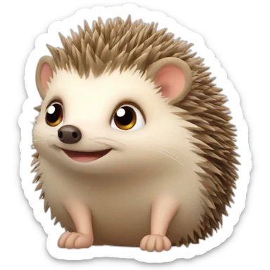 hedgehog sticker