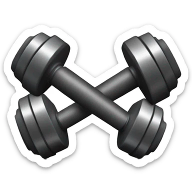 Dumbbell emoji sticker