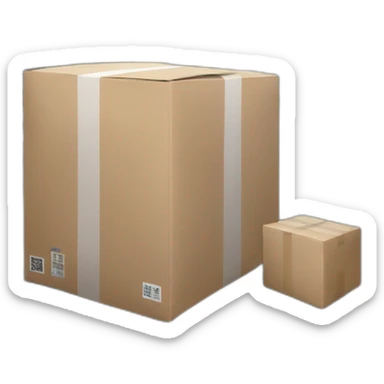 Automated machine parcel sticker