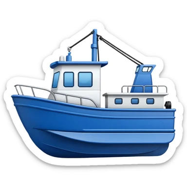 tow boat sticker