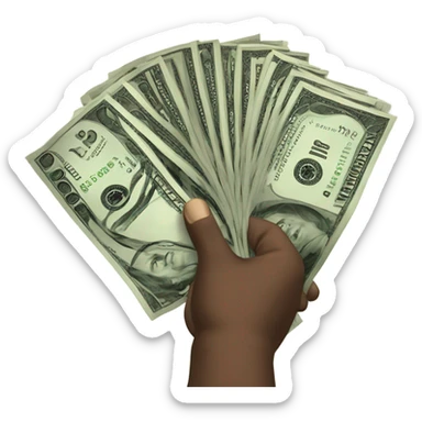 2 dolla dolla tip sticker