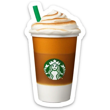 Starbucks Pumpkin Spice Latte sticker