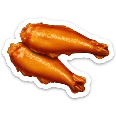 Buffalo wings sticker