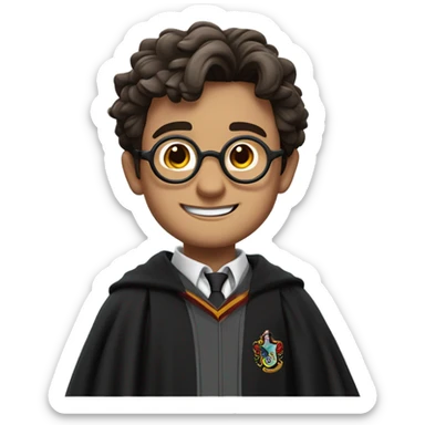 harry potter   estilo pixar sticker