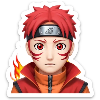 Saringan from naruto sticker