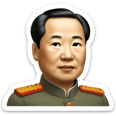 Mao Zedong sticker