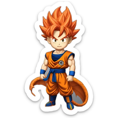 dragon ball sticker