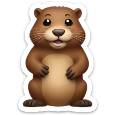 Beaver sticker