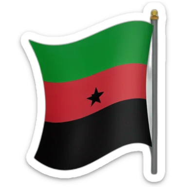 Flag of Libya  sticker