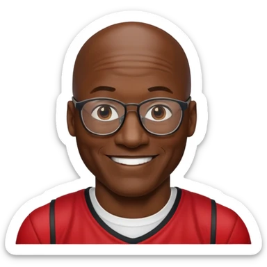 Michael Jordan with glasses


 sticker