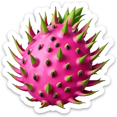 dragon fruit sticker