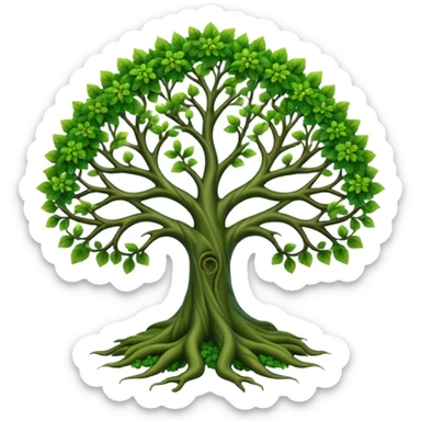 Fractal Tree sticker